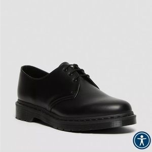 Dr. Martens 1461 MONO SMOOTH LEATHER OXFORD SHOES BLACK